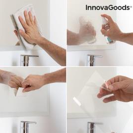 Película Anti-Embaciamento para o Espelho  (Pack de 2)