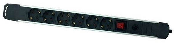 Extensão Sextupla 6 Tomadas c/ Interruptor (1,5 mts) - 