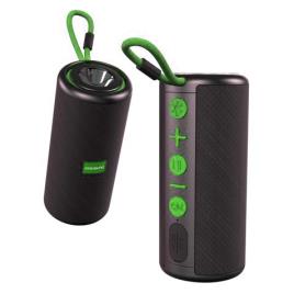 Coluna Portátil 10W XR + Lanterna (Verde) - CoolSound