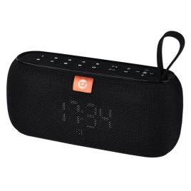 Coluna Bluetooth / Relógio Digital 10W (Preto) - COOLSOUND