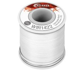 Bobine Fio Flexível Cobre 0,8mm (Branco) p/ Montagens - 20 mts