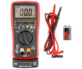 Multímetro Digital c/ Testador de Redes - 