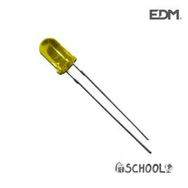 DIODO LED AMARELO 5MM (ARTESANATO) 1,9V