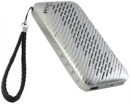 Coluna Bluetooth c/ Radio FM e MP3 + Power Bank 4000mAh + Lanterna - 