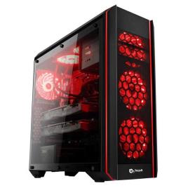 Talius Gabinete Torre Daemon Rgb Crystal One Size Black