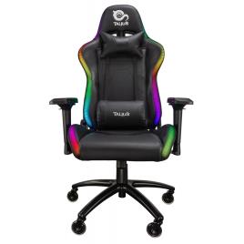 Silla gaming Talius Camaleon RGB, 4D, butterfly, base metal, ruedas 75mm silicona, gas