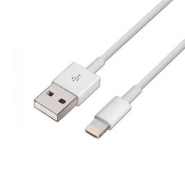 Cabo USB A - Lightning 2.0 Branco (1 metro) - 