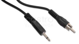 Cabo Jack 3,5mm Macho Mono - RCA Macho (1,80 mts)