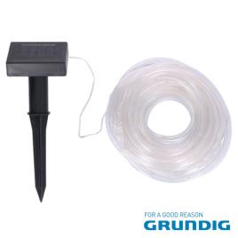 Série 100 LEDs Natal Branco Quente 3000K c/ Alimentaçáo Solar - 