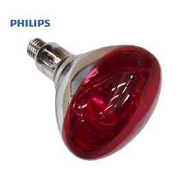LAMPADA INFRAVERMELHOS 250W 220/240V VERMELHO E27 (FUNÇAO TERAPEUTICA) PHILIPS