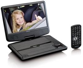 Leitor de DVD Portátil DVP 901 9 (Preto) - 