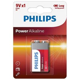 Pilha Alcalina Philips 6LR61 9V