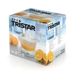 Espremedor Elétrico Tristar CP2251 0,5 L 18W Branco Transparente