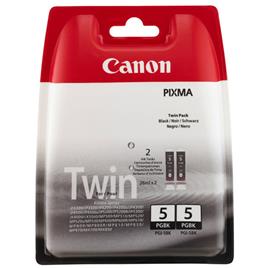 Canon Tinteiro Original PGI-5, Preto, Pack 2, 0628B030