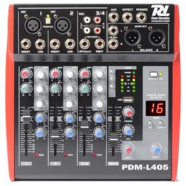 Mesa de Mistura 4 Canais c/ USB MP3 ECHO EQ (PDM-L405) - 
