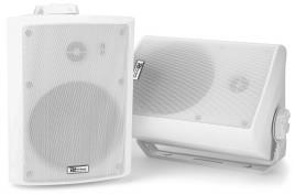 Colunas Amplificadas 4 2 Vias 200W IP55 Wi-Fi e Bluetooth Branco WS40A (Par) - 