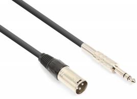 Cabo Canon Macho - Jack 6,35mm Macho Stéreo (3 mts) - VONYX