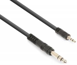 Cabo Jack 3,5mm Macho Stéreo - Jack 6,35mm Macho Stéreo (1,5 mts) - VONYX