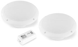 Sistema de Som Amplificado Bluetooth 60W com 2 Colunas para Tecto