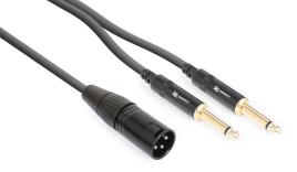 Cabo Canon Macho - 2x Jack 6.3mm Mono Macho (1,5 mts) - X