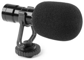 Microfone Condensador p/ Telemóvel e Câmara - 