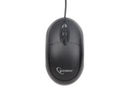 GEMBIRD - MUS-U-01 USB Optico 1000DPI Ambidextro Preto Rato
