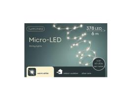 GRINALDA BRANCO QUENTE 378 MICRO LEDS EXTRA BRILHANTES IP44 6M