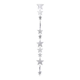 GRINALDA ESTRELAS COR PRATEADO