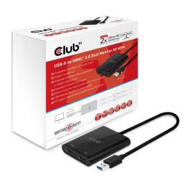 Hub USB A - 2x HDMI 4K - 