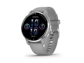 Relógio Desportivo GARMIN Venu 2 Plus (Bluetooth - Até 9 dias de autonomia - Prateado)