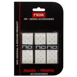 Sobre Grip Padel Pro Perfurado 3 Unidades One Size White