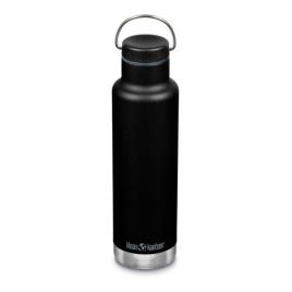 Klean Kanteen Garrafa De Aço Inoxidável Insulated Classic 590ml Ciclo Boné One Size Black