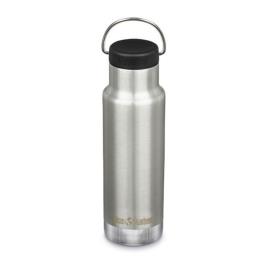 Klean Kanteen Garrafa De Aço Inoxidável Insulated Classic 532ml Ciclo Boné One Size Brushed Stainless