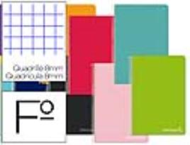 Caderno Espiral Folio Witty Tapa Dura 80h 75gr Cuadro 8mm Con Margen Colores Surtidos