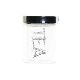 Bote DKD Home Decor Tea Polipropileno Vidro de Borosilicato Loft (800 ml)