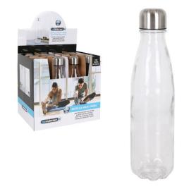 Garrafa de água Bewinner Vidro Transparente 600 ml