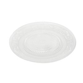 Plat bord DKD Home Decor Transparente Cristal (25 x 25 x 1 cm)