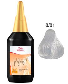 Tinta Semipermanente Color Fresh Wella 8/81 (75 ml)