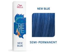 Tinta Semipermanente Color Fresh Create New Wella Azul (60 ml)