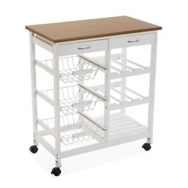 Carrinho de Vegetais Madeira MDF (37 x 76 x 66 cm)