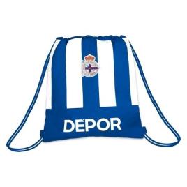 Saco Mochila com Cordas R. C. Deportivo de La Coruña Azul Branco