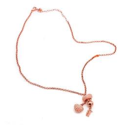 Colar feminino Folli Follie 3N1T024RS (30 cm)