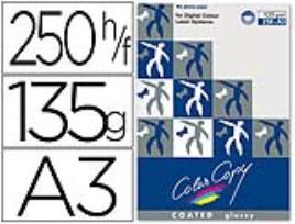 Papel Mondi Color Copy Glossy, Embalagem 250 F, 135 Gr, A3