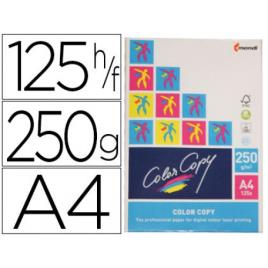 Papel Cópia 250gr A4 Copy Color Brilhante 125 folhas