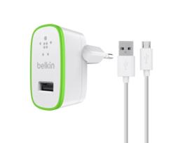 Carregador BELKIN USB (Universal - USB - 2.1A - Branco)