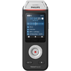 Gravador Digital de Som 2 Micro 8GB Philips DVT2110