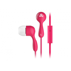 Auricular Com Fio Com Microfone - Pink  Gep2005Rd/10