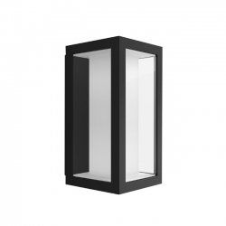 Aplique exterior IMPREX PRETO 8W