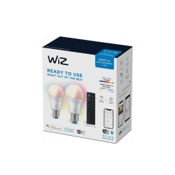 Pack2  Ledwifi Bluethcores 60w E27+ com