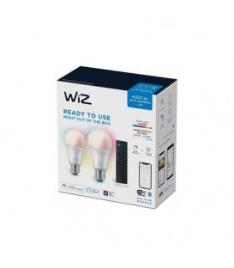 Pack2 wiz Ledwifi Bluethcores 60w E27+ com